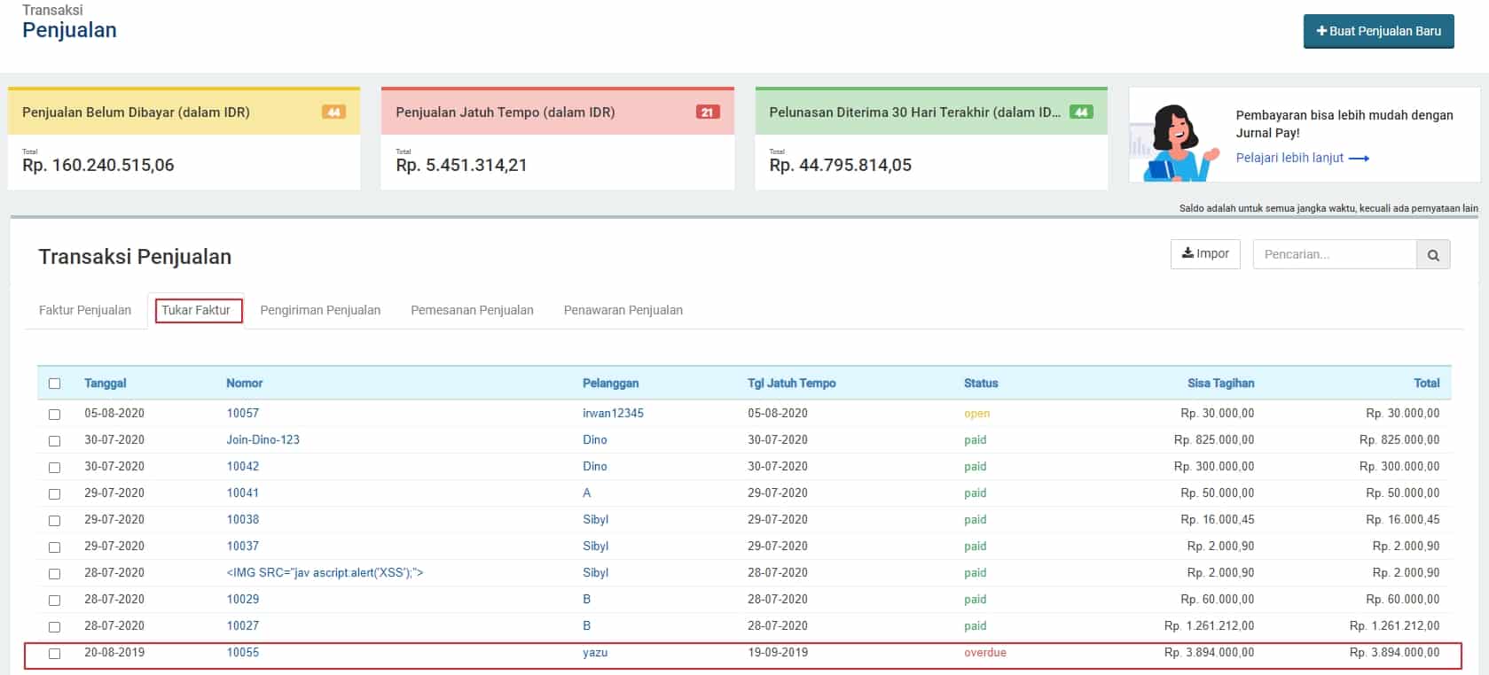 Sekarang Anda sudah tahu bahwa piutang tak tertagih adalah hal yang bisa mempengaruhi arus kas bisnis, dan bagaimana invoice reminder dari aplikasi invoice Jurnal By Mekari bisa bantu kelola piutang jadi lebih mudah.